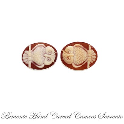 ''Owl'' Cameo Cufflinks