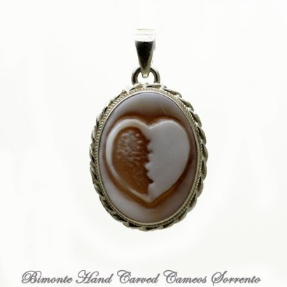 ''Faded Love'' Cameo Pendant