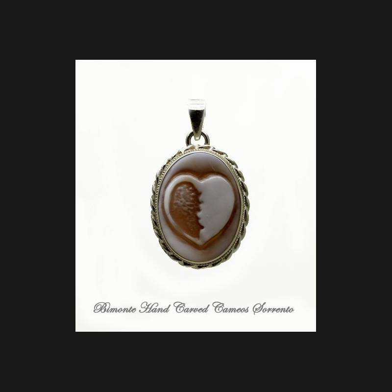 ''Faded Love'' Cameo Pendant