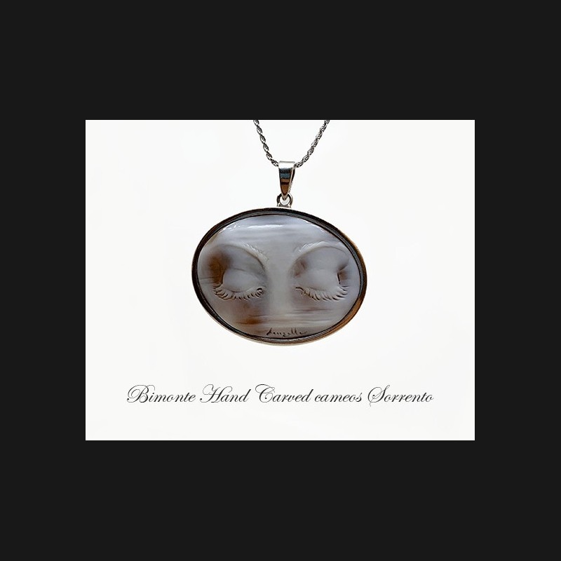 ''Looking Inside'' Cameo Necklace