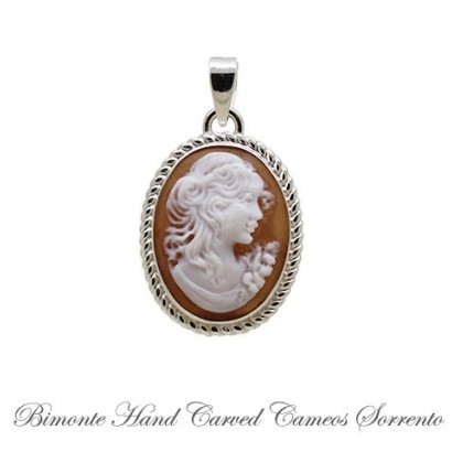 ''Bella'' Cameo Pendant