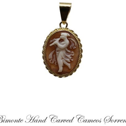 "Euterpe"Cameo Pendant