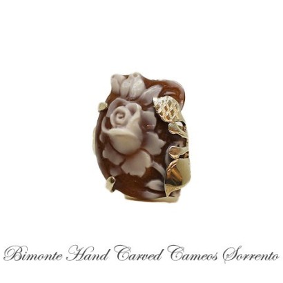 "Roses"Cameo Ring