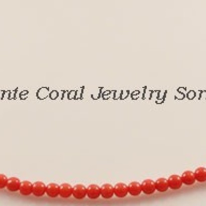 "Italiano" Coral Necklace