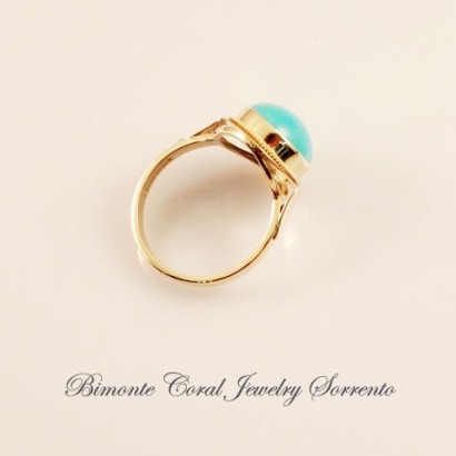 "Sleeping Beauty" Turquoise Ring