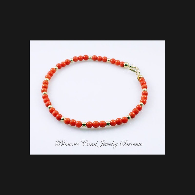 "Marciano" Coral Bracelet