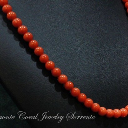 6,1/4 - 6,3/4  mm Red Italian Coral