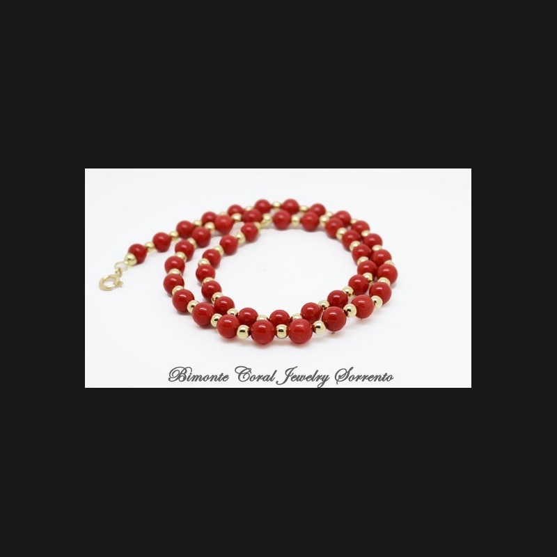 "Bella" Coral Necklace