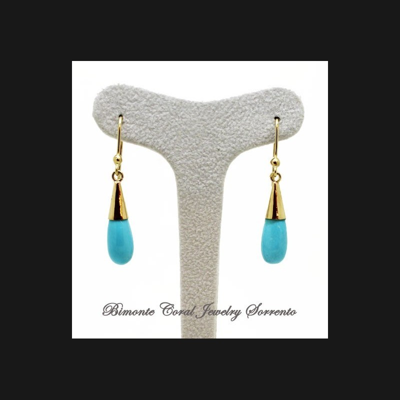 "Cielo" Turquoise stone Earrings