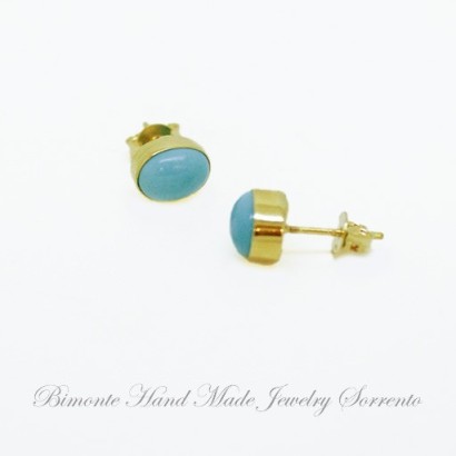 "Piccoli" Turquoise Stone Earrings